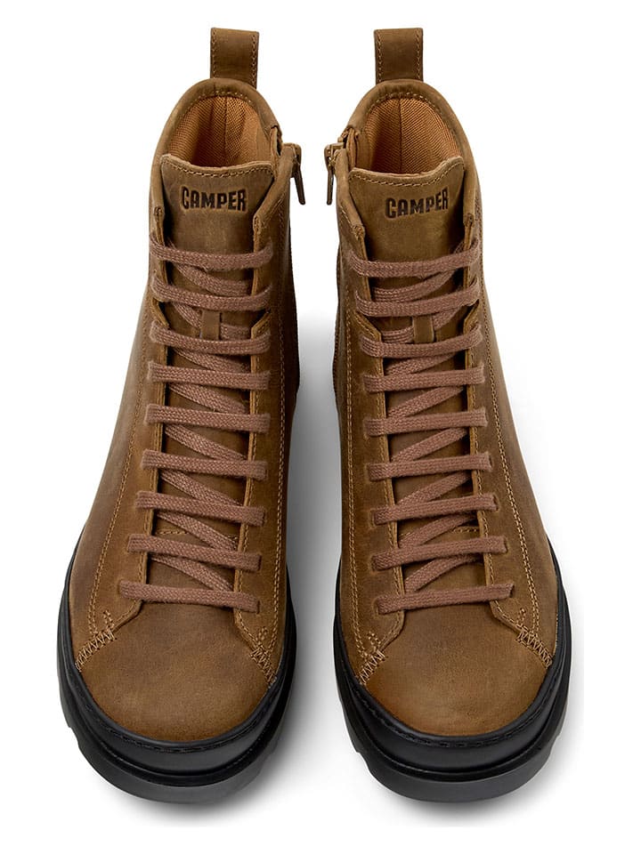 Topánky Camper Hellbraun 5787775 Leder-Boots in Hellbraun - 3