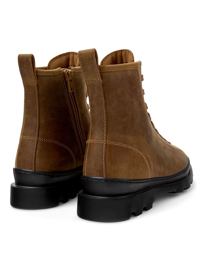 Topánky Camper Hellbraun 5787775 Leder-Boots in Hellbraun - 4