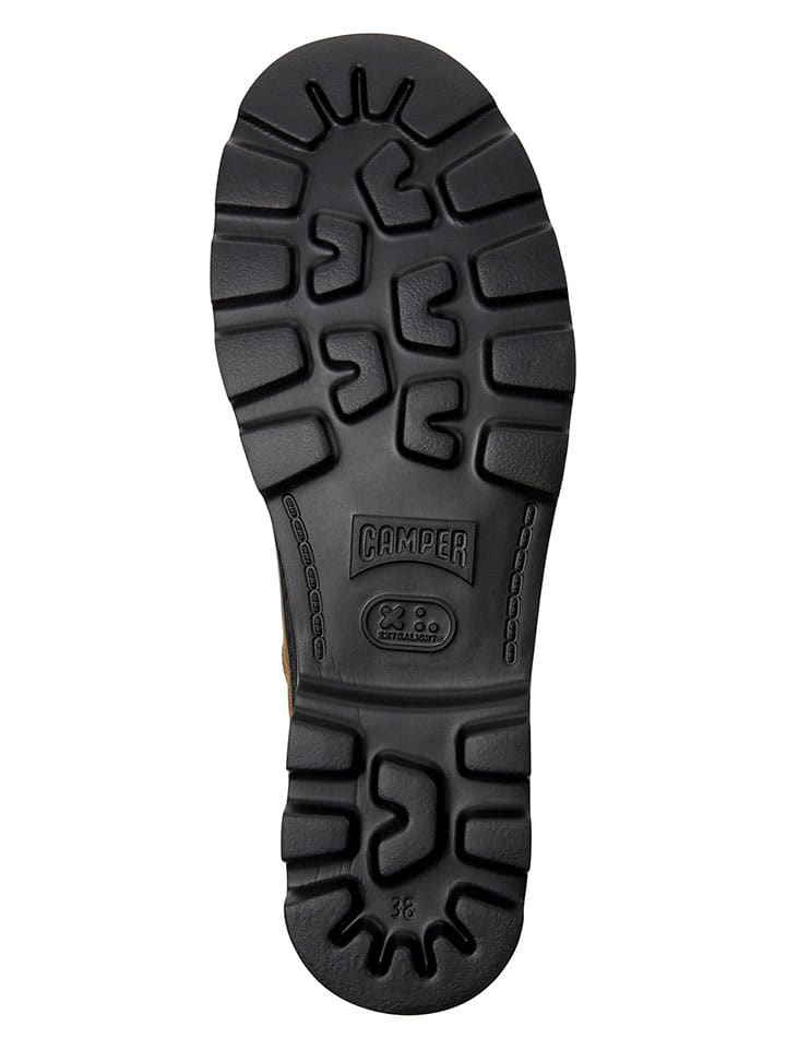 Topánky Camper Hellbraun 5787775 Leder-Boots in Hellbraun - 5