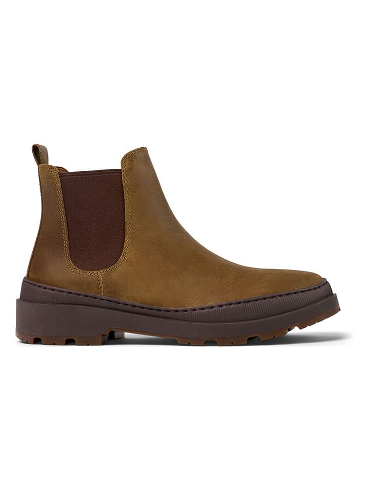 Topánky Camper Hellbraun 6906568 Leder-Chelsea-Boots in Hellbraun - 2