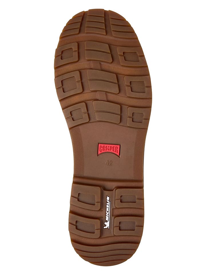 Topánky Camper Hellbraun 6906568 Leder-Chelsea-Boots in Hellbraun - 5