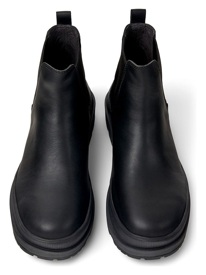 Topánky Camper Schwarz 2321138 Leder-Chelsea-Boots in Schwarz - 3
