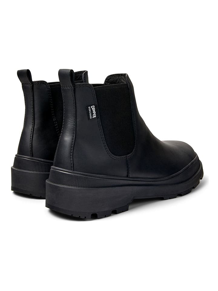 Topánky Camper Schwarz 2321138 Leder-Chelsea-Boots in Schwarz - 4