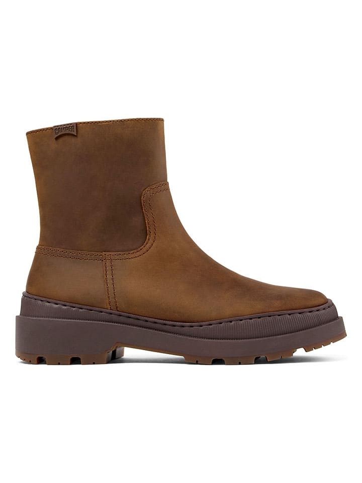 Topánky Camper Hellbraun 9728626 Leder-Boots in Hellbraun - 2