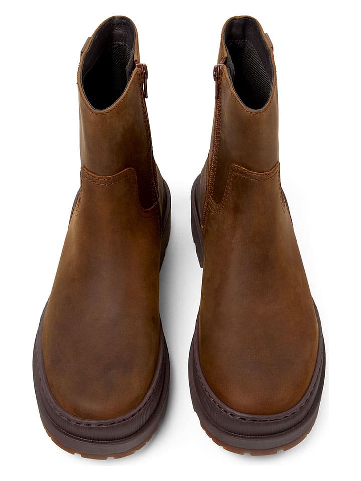Topánky Camper Hellbraun 9728626 Leder-Boots in Hellbraun - 3