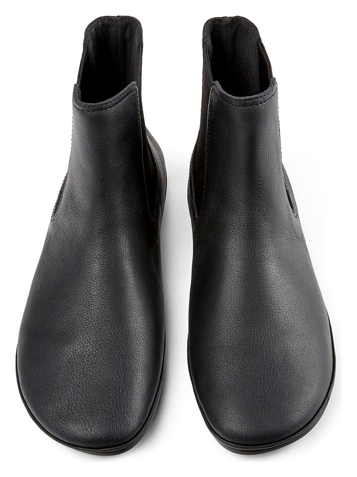 Topánky Camper Schwarz 374566 Leder-Chelsea-Boots in Schwarz - 3