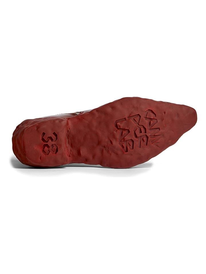 Topánky Camper Rot 7676539 Leder-Boots in Rot - 5