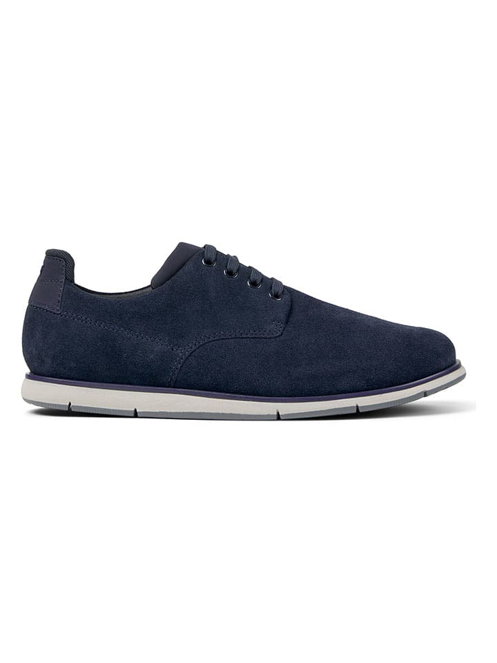 Topánky Camper Dunkelblau 626719 Leder-Schnürschuhe in Dunkelblau - 2