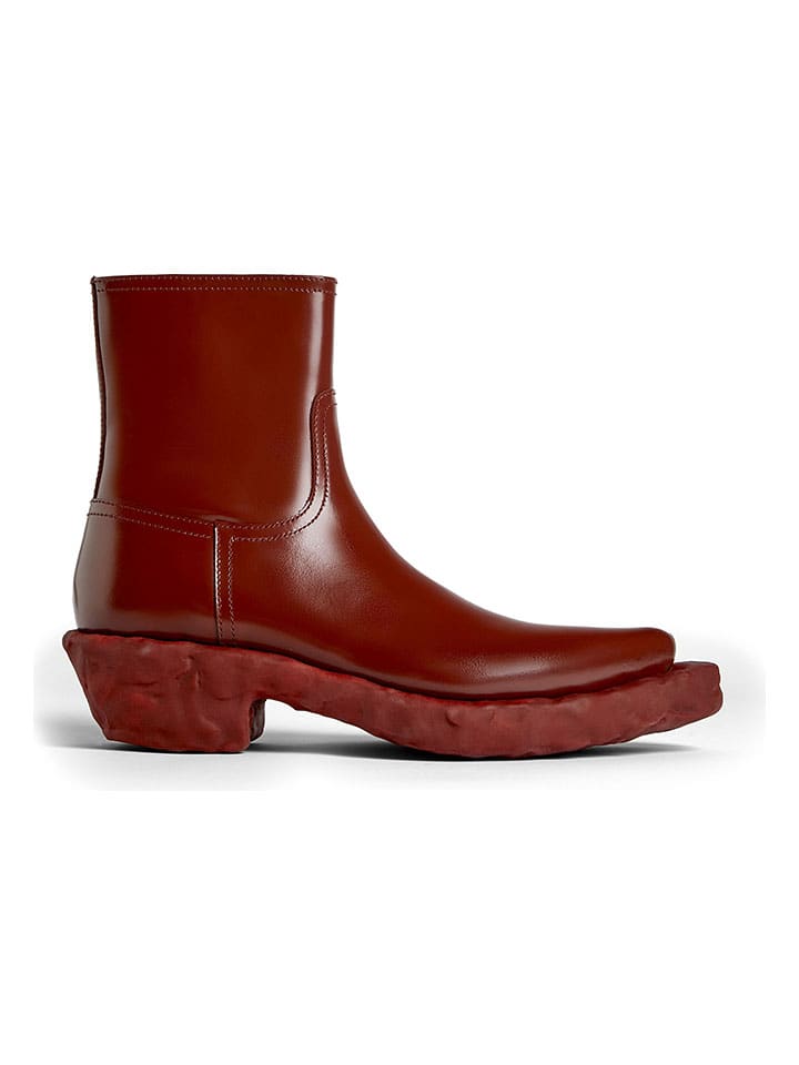 Topánky Camper Rot 7331082 Leder-Boots in Rot - 2