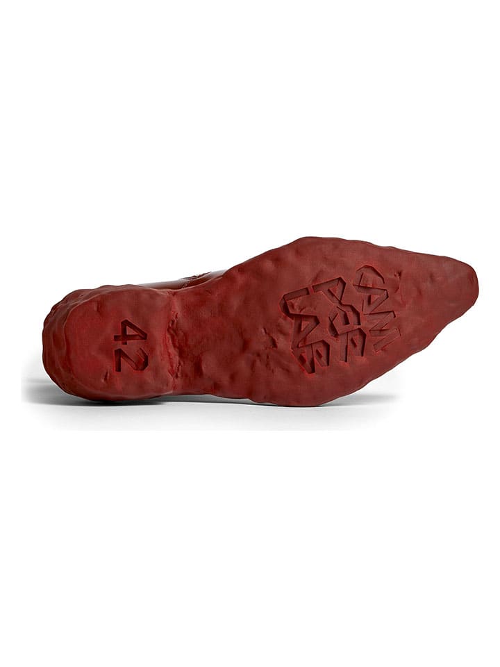 Topánky Camper Rot 7331082 Leder-Boots in Rot - 5