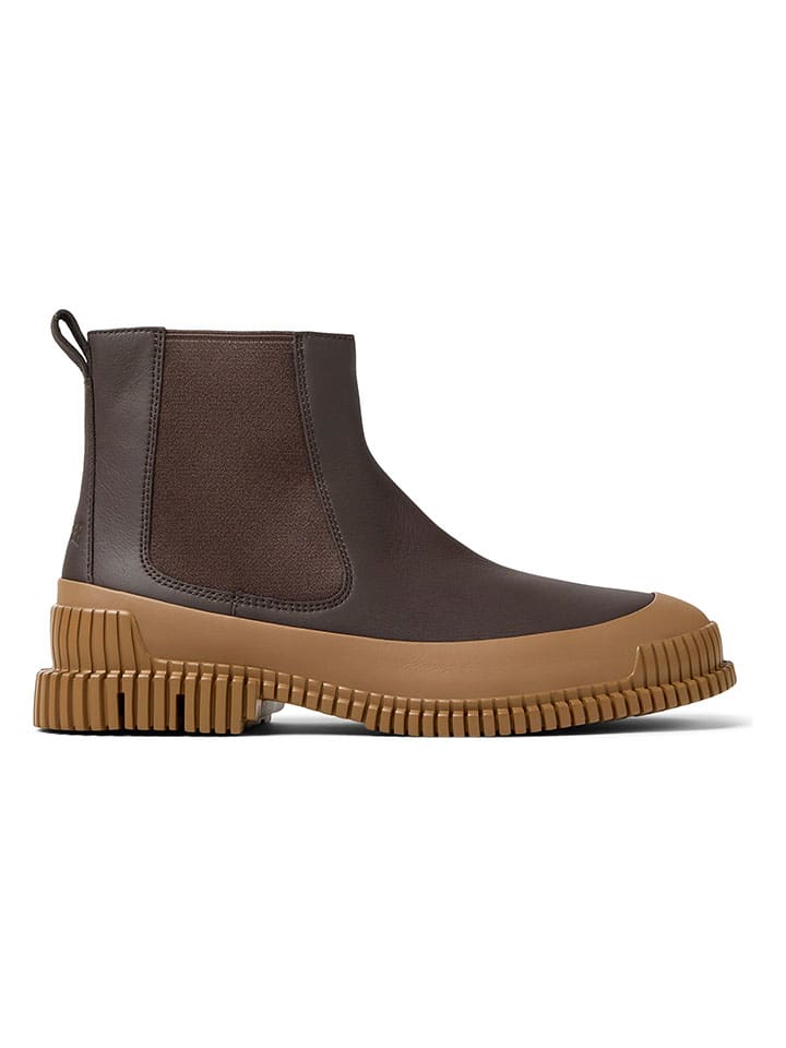 Topánky Camper Braun 8093904 Leder-Chelsea-Boots in Braun - 2