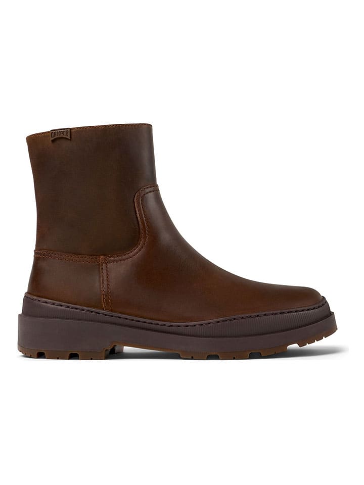 Topánky Camper Braun 640023 Leder-Boots in Braun - 2