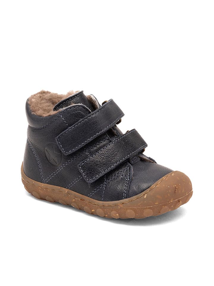Tenisky bisgaard Dunkelblau 131692 Leder-Barfußschuhe "Hale" in Dunkelblau - 2