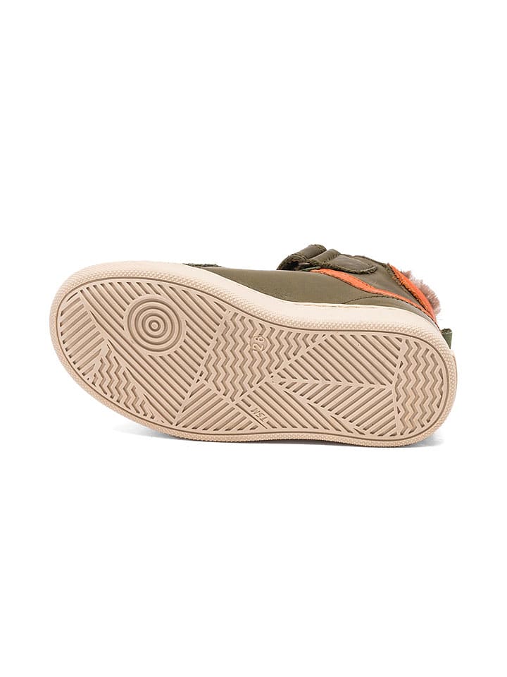 Tenisky bisgaard Khaki 8706459 Leder-Sneakers "Isak" in Khaki - 4