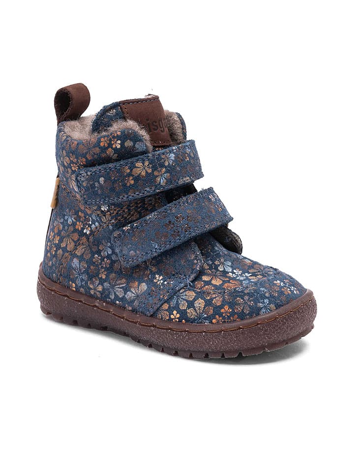 bisgaard Blau 9605527 Leder-Boots "Storm" in Blau - 2