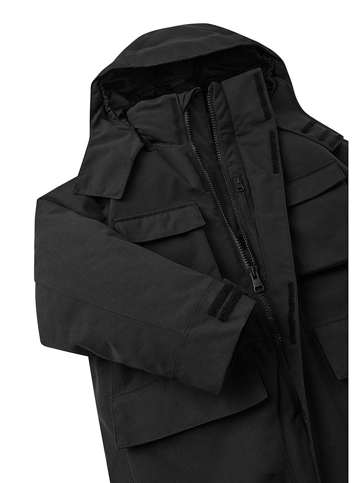 Reima Schwarz 3472246 Parka "Luja" in Schwarz - 4