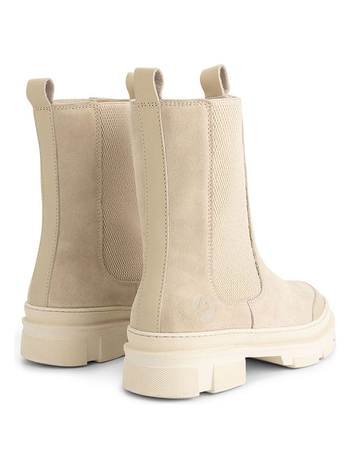 Topánky TRAVELIN' Beige 9673923 Leder-Chelsea-Boots in Beige - 3