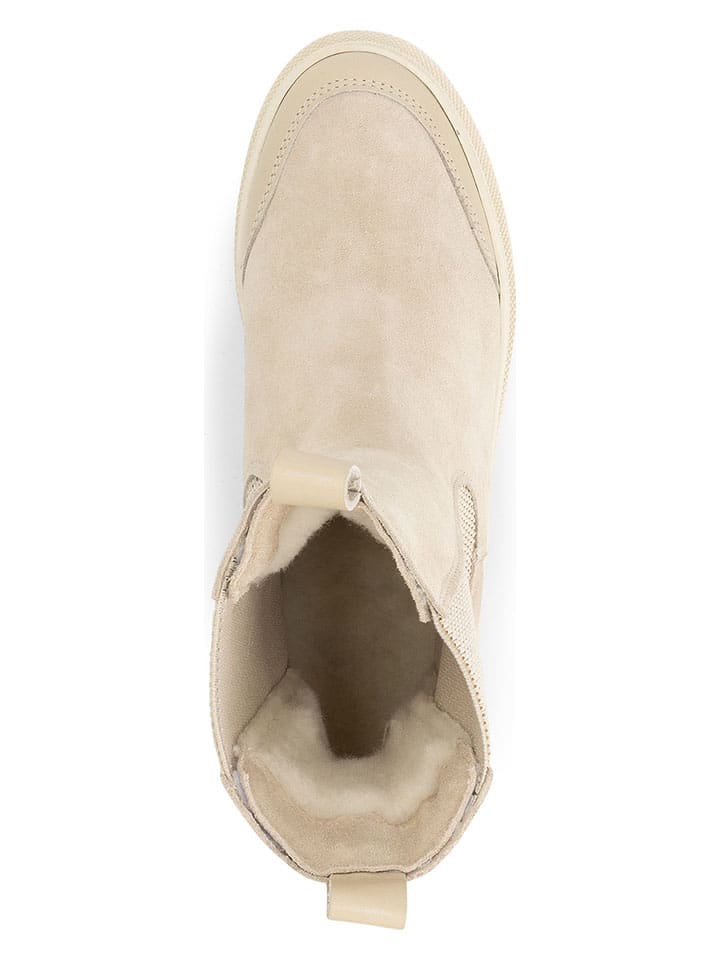 Topánky TRAVELIN' Beige 9673923 Leder-Chelsea-Boots in Beige - 5