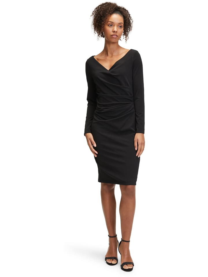 Šaty Vera Mont Schwarz 6722818 Kleid in Schwarz - 2