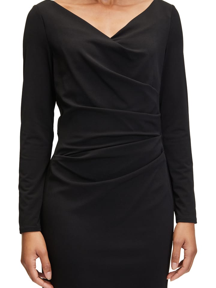 Šaty Vera Mont Schwarz 6722818 Kleid in Schwarz - 5