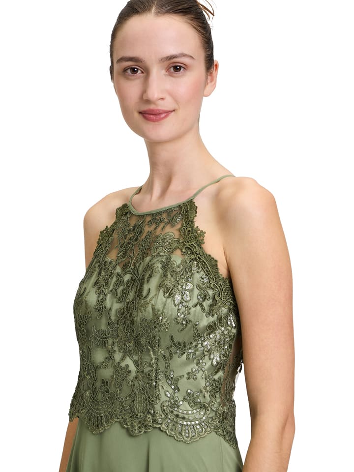 Šaty Vera Mont Khaki 7425136 Kleid in Khaki - 3