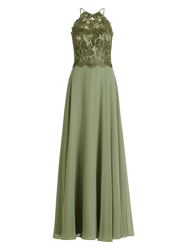 Šaty Vera Mont Khaki 7425136 Kleid in Khaki - 5