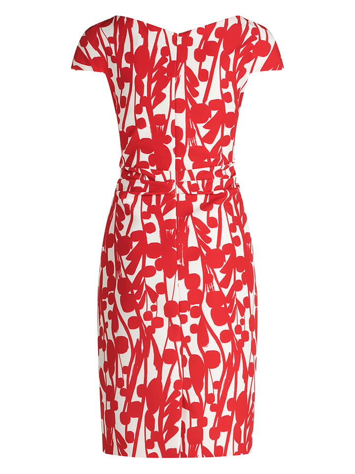 Šaty Vera Mont Rot 3426728 Kleid in Rot - 7