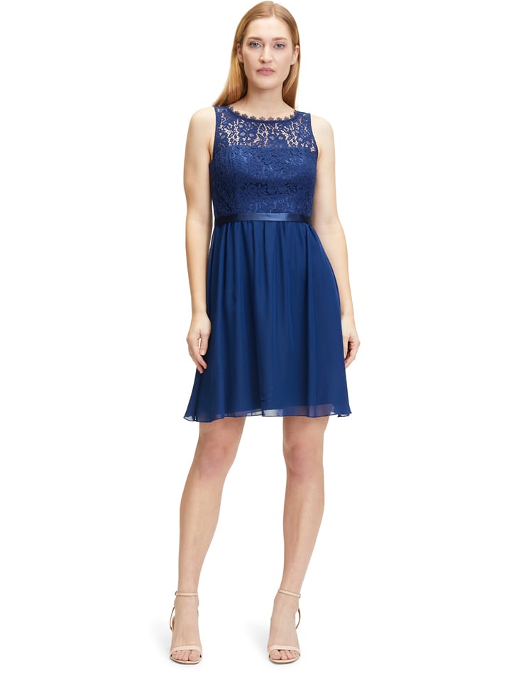 Šaty Vera Mont Blau 457727 Kleid in Blau - 2