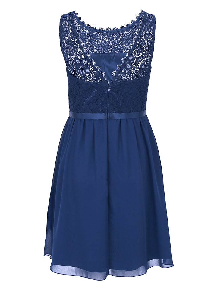 Šaty Vera Mont Blau 457727 Kleid in Blau - 7