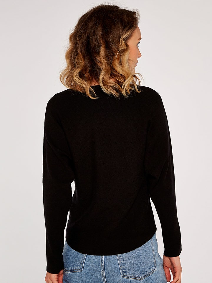 Sveter Apricot Schwarz 960306 Pullover in Schwarz - 2