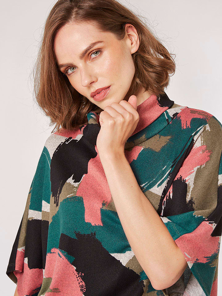 Apricot Petrol/ Hellbraun/ Pink 1404601 Longsleeve in Petrol/ Hellbraun/ Pink - 2