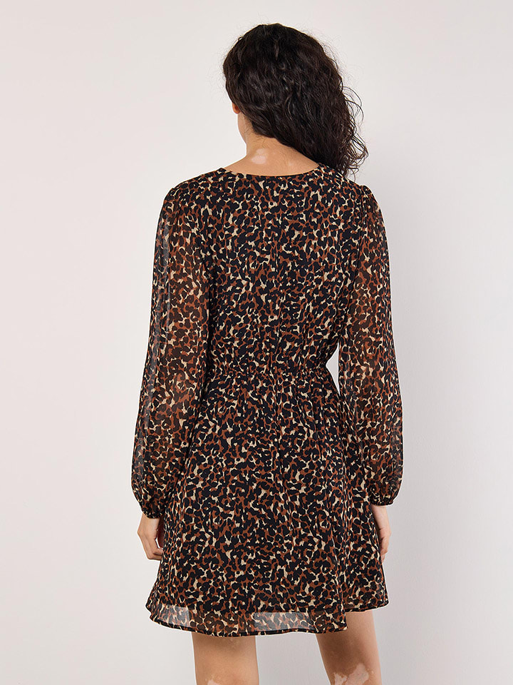 Šaty Apricot Braun/ Schwarz 2647337 Kleid in Braun/ Schwarz - 3