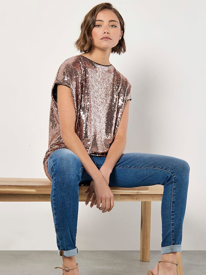 Apricot Rosa 3760431 Bluse in Rosa - 4