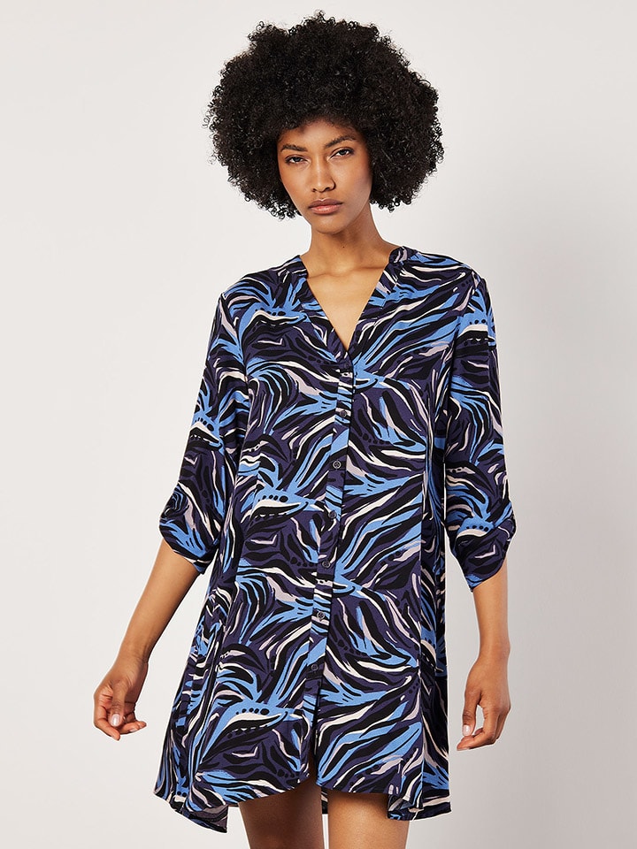 Šaty Apricot Dunkelblau/ Hellblau 874701 Kleid in Dunkelblau/ Hellblau - 1
