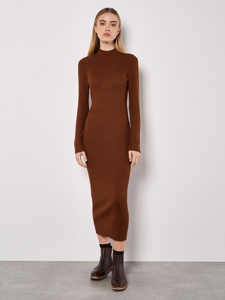 Šaty Apricot Braun 1921162 Kleid in Braun - 1