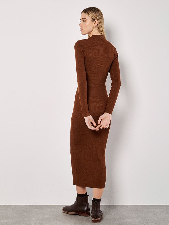 Šaty Apricot Braun 1921162 Kleid in Braun - 3