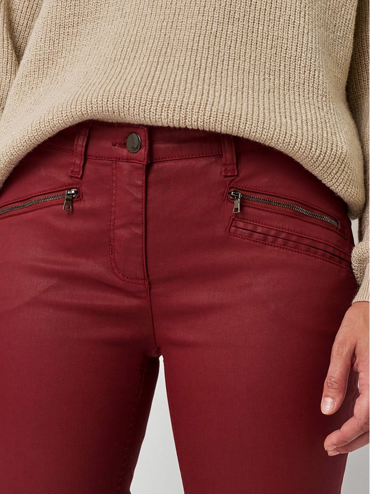 Nohavice Rosner Bordeaux 6274720 Hose "Perfect Shape" in Bordeaux - 3