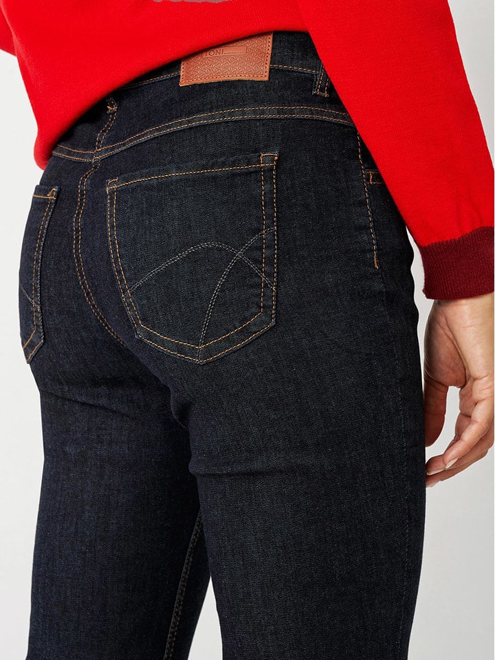 Dámske rifle Rosner Dunkelblau 7456154 Jeans "Perfect Shape" - Slim fit - in Dunkelblau - 3