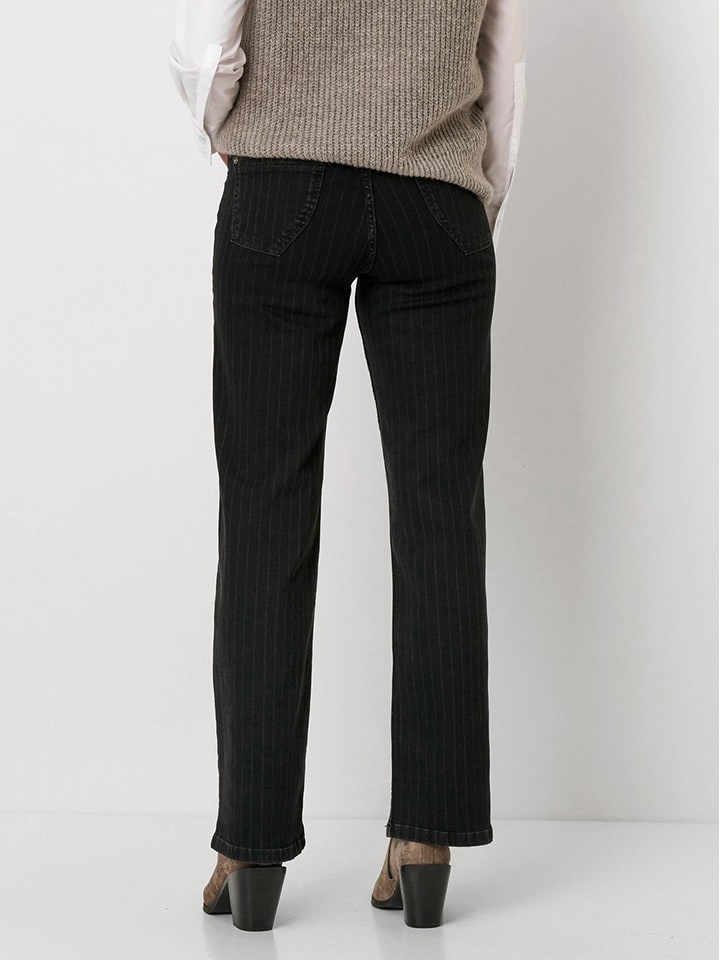 Dámske rifle Toni Schwarz 7252697 Jeans "Liv" - Regular fit - in Schwarz - 2