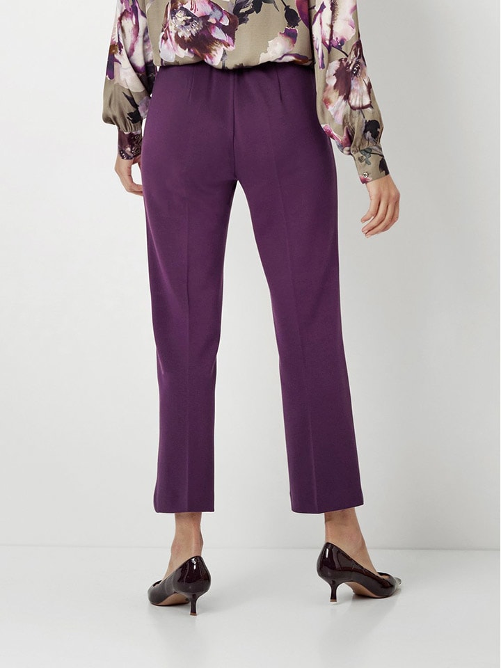 Nohavice Toni Pflaume 863497 Hose "Jenny" in Pflaume - 2