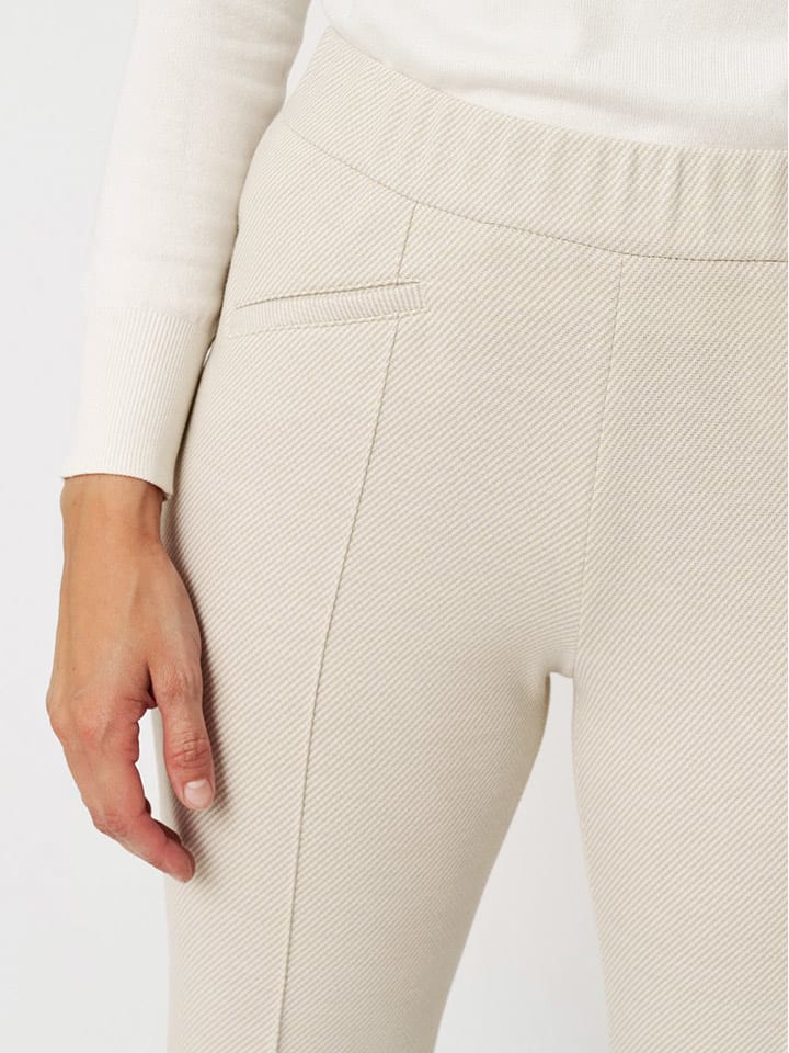 Nohavice Toni Creme 5491310 Hose "Jenny" in Creme - 3