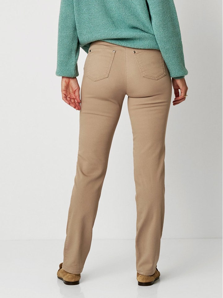 Nohavice Relaxed by TONI Beige 3508513 Hose "Alice" in Beige - 2