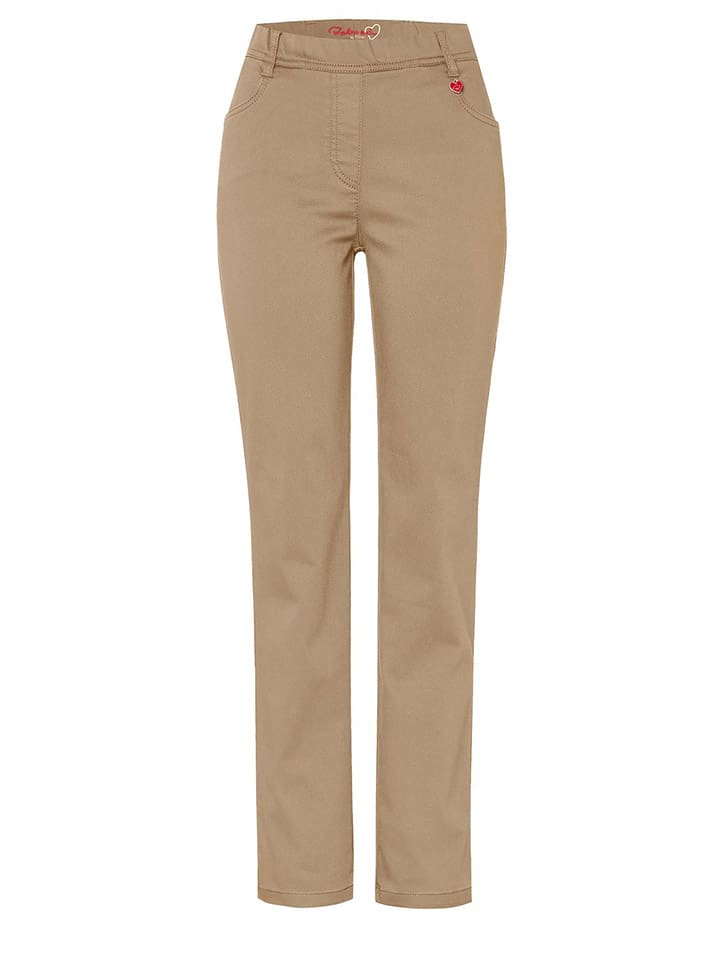 Nohavice Relaxed by TONI Beige 3508513 Hose "Alice" in Beige - 4