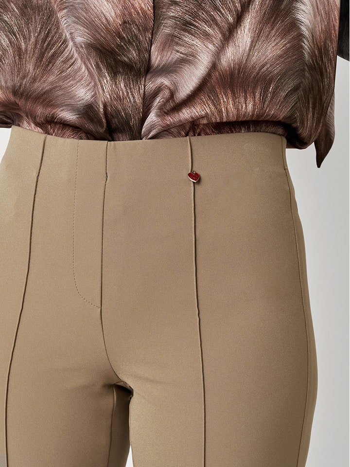 Nohavice Rosner Taupe 9582958 Hose "Alice" in Taupe - 3