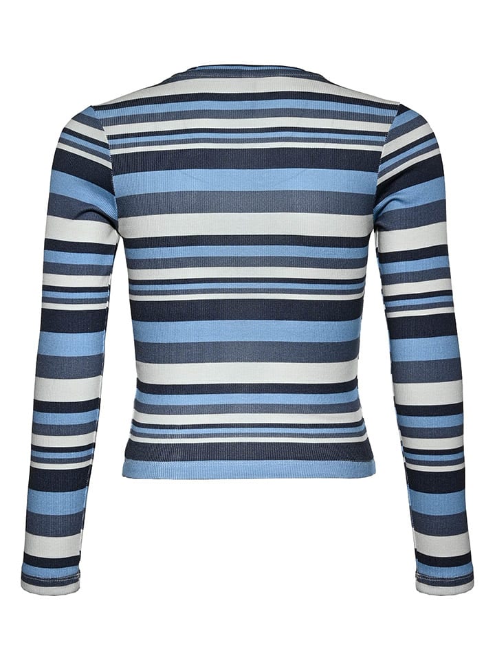 Tričko Blue Effect Blau/ Weiß 2366961 Longsleeve in Blau/ Weiß - 2