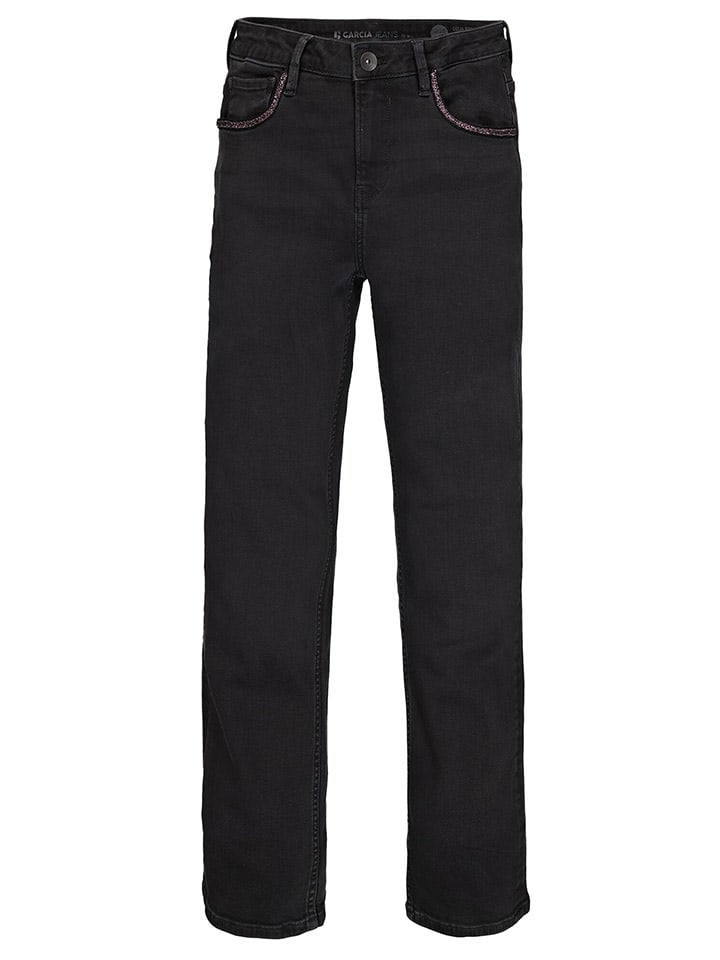 Dámske rifle Garcia Schwarz 404981 Jeans - Regular fit - in Schwarz - 5