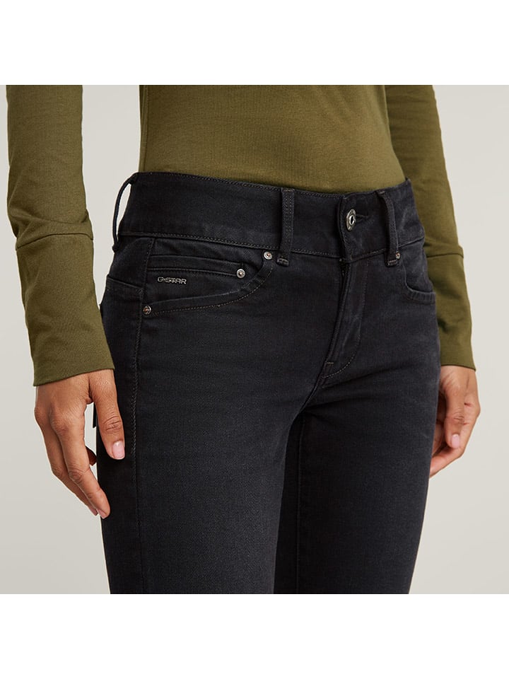 Dámske rifle G-Star Anthrazit 4389637 Jeans " Midge Cody" - Skinny fit - in Anthrazit - 4