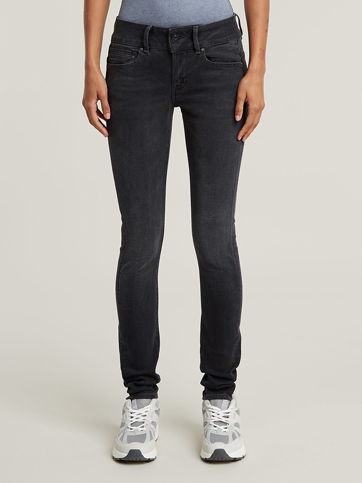 Dámske rifle G-Star Schwarz 7173055 Jeans " Midge Cody" - Skinny fit - in Schwarz - 2
