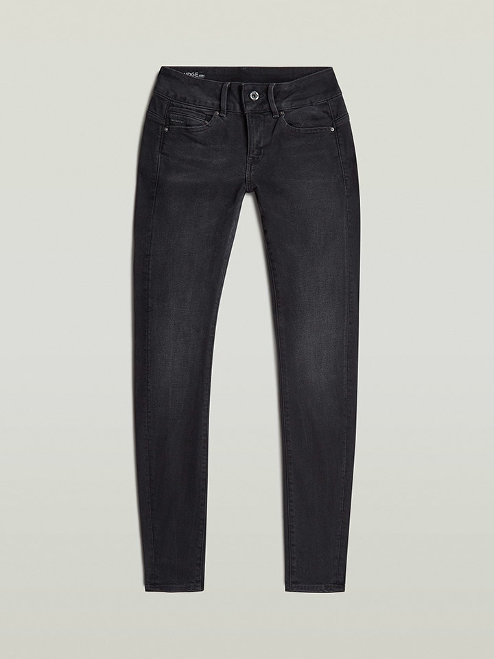 Dámske rifle G-Star Schwarz 7173055 Jeans " Midge Cody" - Skinny fit - in Schwarz - 7