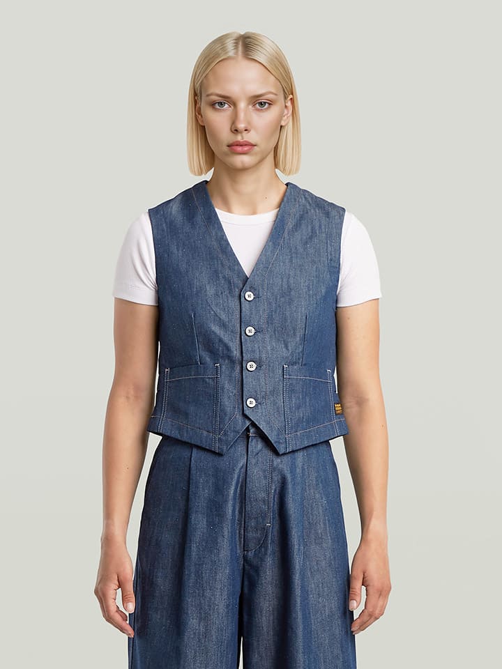 Vesta G-Star Blau 9799963 Jeansweste in Blau - 3